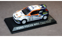 Раллийный автомобиль Ford Focus RS WRC, C. McRae - N. Grist, Acropolis Rally, 2002., масштабная модель, Altaya Rally, 1:43, 1/43