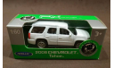 Автомобиль Chevrolet Tahoe 2008, масштабная модель, Welly, scale64