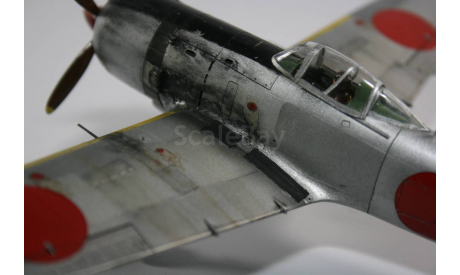 Nakajima Ki-84-Ia Hayate 1:48, масштабные модели авиации, Tamiya, 1/48