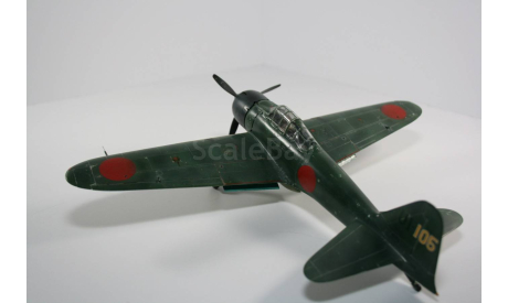 Mitsubishi A6M5c Zero Fighter 1:48, масштабные модели авиации, Nakajima, Tamiya, 1/48