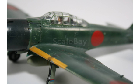 Mitsubishi A6M5c Zero Fighter 1:48, масштабные модели авиации, Nakajima, Tamiya, 1/48