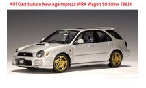 Subaru New Age Impreza WRX STI Universal (Silver), масштабная модель, Autoart, 1:18, 1/18