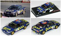 Subaru Legacy RS Rallye de Portugal - Vinho do Porto 1993 #8 Alén Markku / Kivimäki Ilkka, масштабная модель, Altaya, scale43