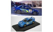 Subaru Impreza S5 WRC’99 Rallye Automobile Monte-Carlo 2000 #3 Burns Richard / Reid Robert, масштабная модель, Del Prado (серия Раллийные автомобили), 1:43, 1/43