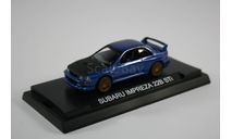 Subaru Impreza STI 22B 1999 Tuner Version Black Front Hood, масштабная модель, Carisma, 1:64, 1/64