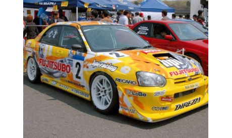 Subaru Impreza 2005 FUJITSUBO #2 Toshihiro Yoshida / Kazuhiro Kaizumi, масштабная модель, HPI-Racing, 1:43, 1/43