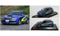 Subaru Impreza WRX STi 2008 Rally Group N Presentation Car, масштабная модель, J-Collection, scale43
