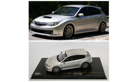 Subaru Impreza WRX STi 2008, масштабная модель, IXO Road (серии MOC, CLC), scale43