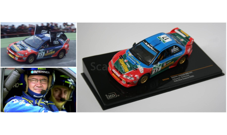 Subaru Impreza S5 WRC’98 Propecia Rally New Zealand 2000 #17 Bourne Peter ’Possum’ / Vincent Craig, масштабная модель, IXO Rally (серии RAC, RAM), scale43