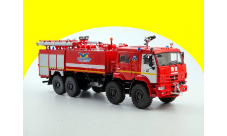 Аэродромный пожарный автомобиль АА-13/60 (6560), аэропорт Храброво SSM1449, масштабная модель, scale43, Start Scale Models (SSM), КамАЗ