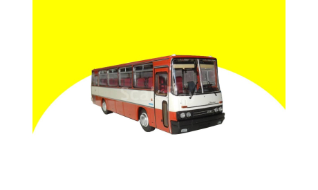 Автобус Икарус-256.54 киноварь, масштабная модель, scale43, Classicbus, Ikarus