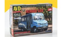 Сборная модель Автобус IKARUS 542 4097AVD, масштабная модель, AVD Models, scale43