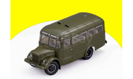 Автобус Курганского завода тип «651А», «Штабной» г. Калуга – 1970е гг.77 г, масштабная модель, 1:43, 1/43, DiP Models, КАвЗ