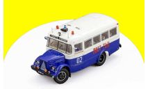 Автобус Курганского завода тип 651А Пост ГАИ Липецкая обл 1977 г– 1970е гг DIP MODELS, масштабная модель, scale43, КАвЗ