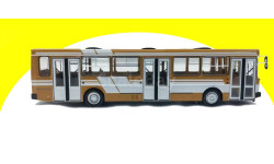 Автобус ЛиАЗ-5256.00 агат (желтый с косыми белыми полосами)