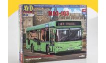 Сборная модель Автобус МАЗ-103 (Рестайлинг)  4096AVD, масштабная модель, scale43, AVD Models