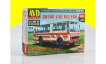 Сборная модель Автобус Skoda-Liaz 100.860 4058AVD, сборная модель автомобиля, AVD Models, Škoda, scale43