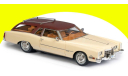 CADILLAC Eldorado 1972, beige EMUS43013B, масштабная модель, esval, scale43