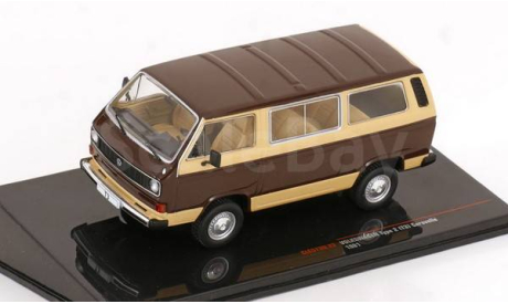 VOLKSWAGEN T3 CARAVELLE Brown/Beige CLC573 IXO 1:43, масштабная модель, IXO Road (серии MOC, CLC), scale43