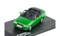 Opel Astra Cabriolet 1992-1998 зеленый металлик Opel Collection, масштабная модель, Altaya, scale43