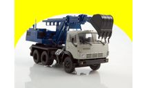 Экскаватор ЭО-3532 (5511) ПАО 102903 планировщик КАМАЗ, масштабная модель, scale43, ПАО КАМАЗ