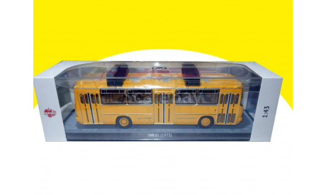 Автобус Икарус-260.01 жёлтый Ikarus 260.01, масштабная модель, scale43, Classicbus