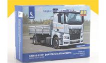 КАМАЗ-53251 бортовой автомобиль 1748AVD, сборная модель автомобиля, AVD Models, scale43
