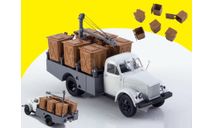 КММ-2 (51) Контейнерный мусоровоз АИСТ103861, масштабная модель, 1:43, 1/43, Автоистория (АИСТ), ГАЗ