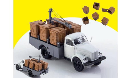 КММ-2 (51) Контейнерный мусоровоз АИСТ103861, масштабная модель, 1:43, 1/43, Автоистория (АИСТ), ГАЗ