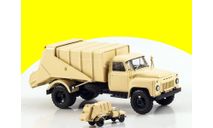 Легендарные грузовики СССР №121, 53М Уборщик со стажем LG121, масштабная модель, MODIMIO, scale43, ГАЗ