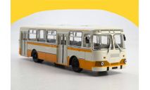 Ликинский автобус-677М (бежевый-охра) СОВА 900384, масштабная модель, Советский Автобус, scale43