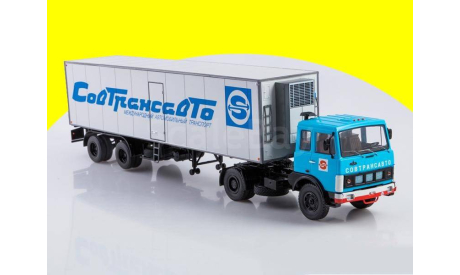 МАЗ-5432 с полуприцепом KlegeFrance SSM1561, масштабная модель, 1:43, 1/43, Start Scale Models (SSM)