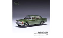 Mercedes 240D W123 1976 Green Met IXO CLC587 IXO 1:43, масштабная модель, IXO Road (серии MOC, CLC), Mercedes-Benz, scale43