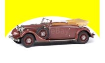 MERCEDES-BENZ Typ 290 (W18) Cabriolet B Open 1933-36, brown EMEU43043E Esval Models, масштабная модель, scale43