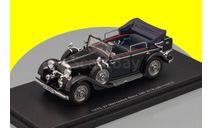 MERCEDES-BENZ Typ 290 (W18) Cabriolet D Open 1933-36, black EMEU43043A Esval Models, масштабная модель, scale43