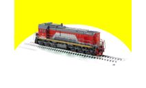 Наши поезда №27, ТЭМ18ДМ Modimio NP27, железнодорожная модель, scale87