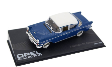 OPEL KAPITAN PI LIMOUSINE 1958-1959 Opel Collection Altaya, масштабная модель, scale43