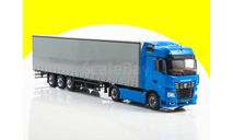 КАМАЗ-54901 с полуприцепом НЕФАЗ-93341 ПАО КАМАЗ 102996, масштабная модель, scale43