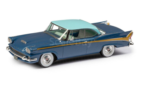 Packard 58L de 1958 - Bleu / Bleu foncé  Jaune 1/43 EMEU43009B Esval Models, масштабная модель, scale43