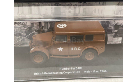 Humber FWD HU British Broadcasting Corporation 1944 BBC Armored car WWII 1/43 танк, масштабная модель, Altaya, scale43