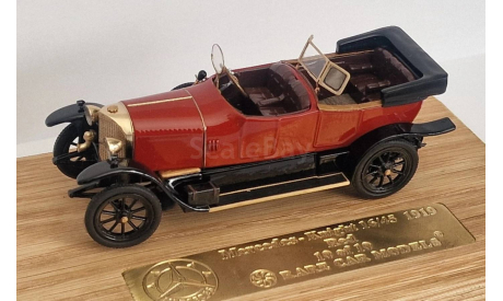 MERCEDES KNIGHT 16/45 1919 красный RCM/DSO  1:43, масштабная модель, scale43, Mercedes-Benz