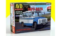 Сборная модель Автобус ТАРЗ-002Б  4103AVD, сборная модель автомобиля, AVD Models, ГАЗ, scale43