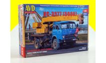 Сборная модель Автокран КС-3577 (500А) 1707AVD ***, сборная модель автомобиля, 1:43, 1/43, AVD Models, МАЗ