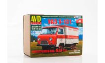 Сборная модель Электромобиль УАЗ У-131 1536AVD, сборная модель автомобиля, AVD Models, scale43