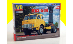 Сборная модель Седельный тягач МАЗ-504 1700AVD