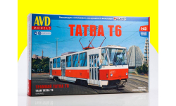 Сборная модель Трамвай Tatra-T6  4046AVD