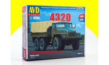 Сборная модель УРАЛ-4320 1394AVD, сборная модель автомобиля, 1:43, 1/43, AVD Models