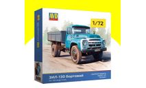 Сборная модель ЗИЛ-130 бортовой 7201AVD, сборная модель автомобиля, AVD Models, scale72