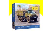 Сборная модель ЗИЛ-131 бортовой 7208AVD, сборная модель автомобиля, AVD Models, scale72