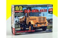 Сборная модель ЗИЛ-ММЗ-4520 самосвал 1705AVD, сборная модель автомобиля, scale43, AVD Models